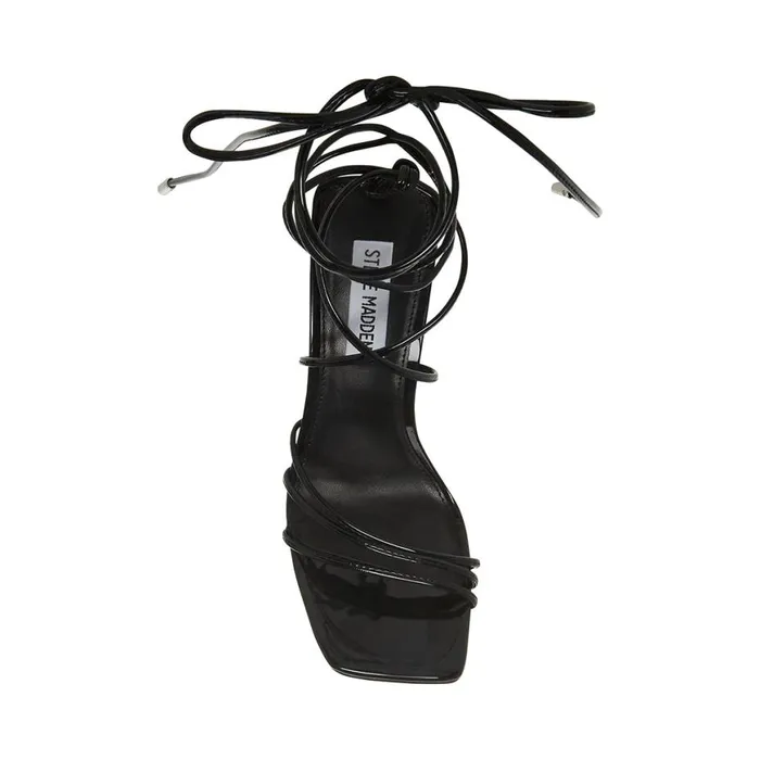 Steve Madden Evita Black Patent Womens Heels