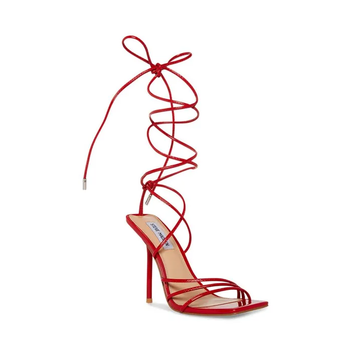 Steve Madden Evita Red Patent Womens Heels