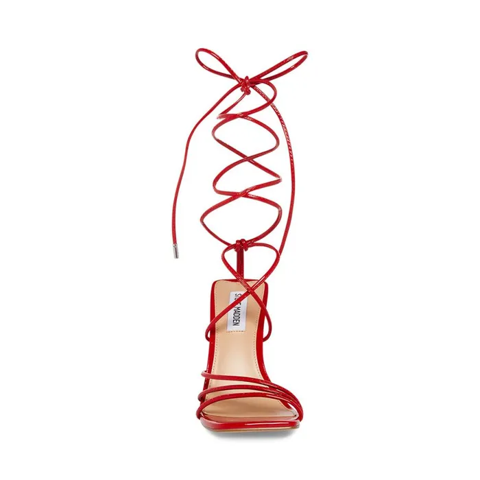 Steve Madden Evita Red Patent Womens Heels