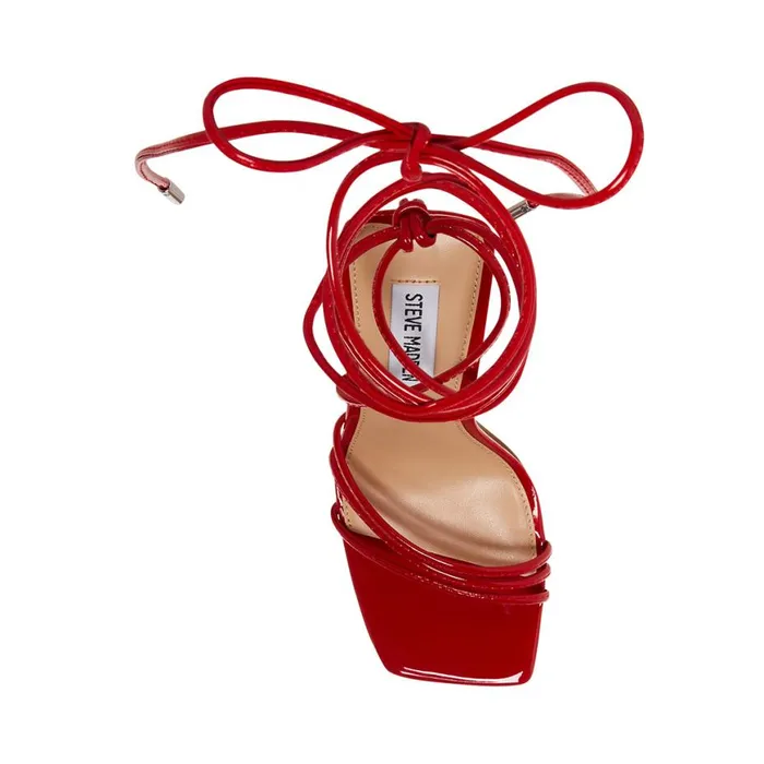 Steve Madden Evita Red Patent Womens Heels