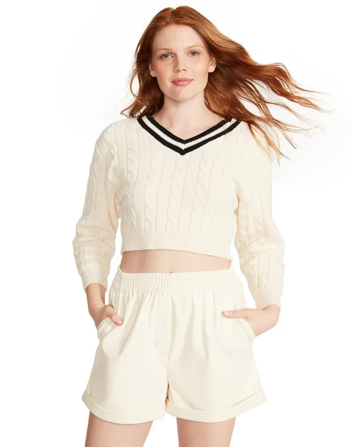 Steve Madden Fonda Short Vanilla Womens Bottoms