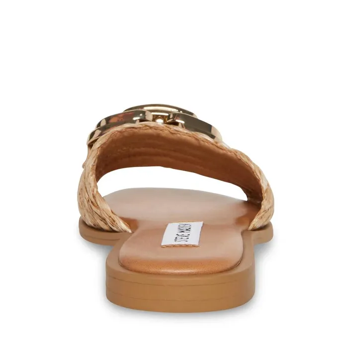 Steve Madden Gene Raffia Womens Sandals