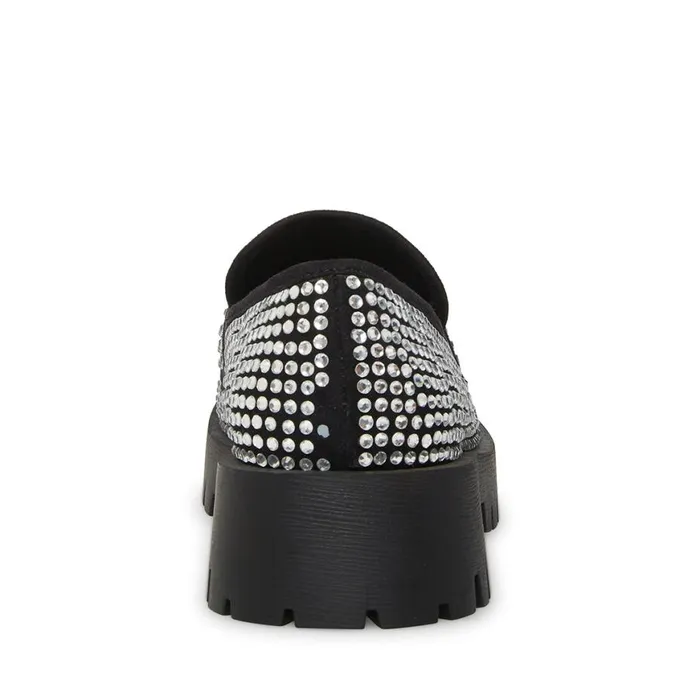 Steve Madden Giorgina Rhinestones Womens Loafers and Flats