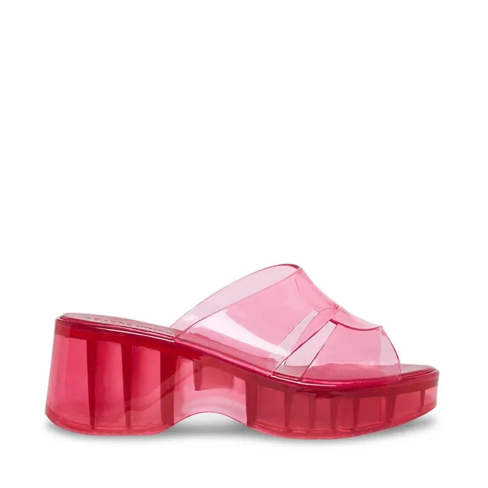 Steve Madden Josie Pink Womens Sandals