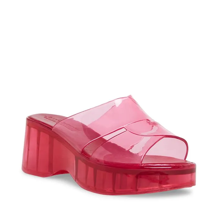 Steve Madden Josie Pink Womens Sandals
