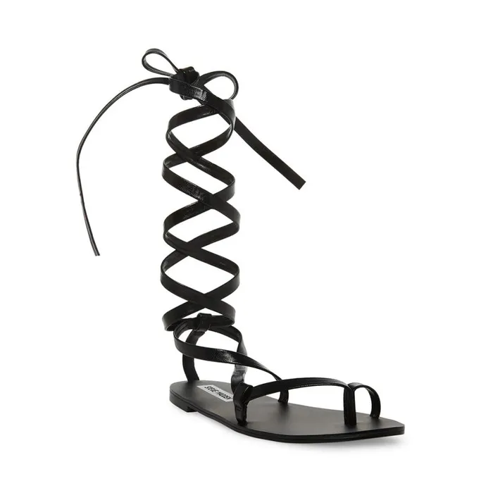 Steve Madden Kala Black Womens Sandals