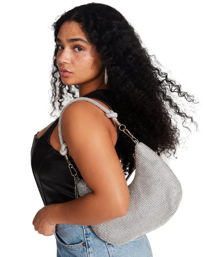 Steve Madden Kimmie Corset Black Womens Tops and Shirts