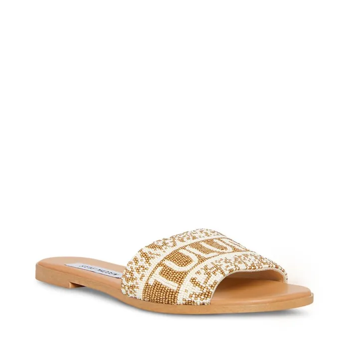 Steve Madden KnoxB Brown Multi Womens Sandals
