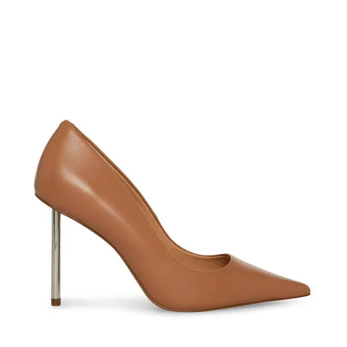Steve Madden Kristie Blush Leather Womens Heels