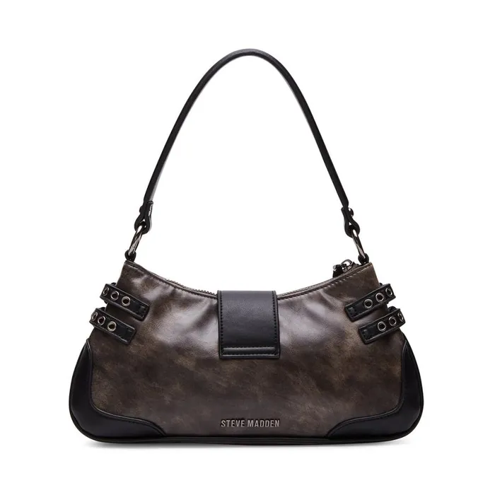 Steve Madden Nico Bag Brown Distressed Womens Shoulder Bags Steve Madden Nico Bag Brown Distressed Womens Shoulder Bags