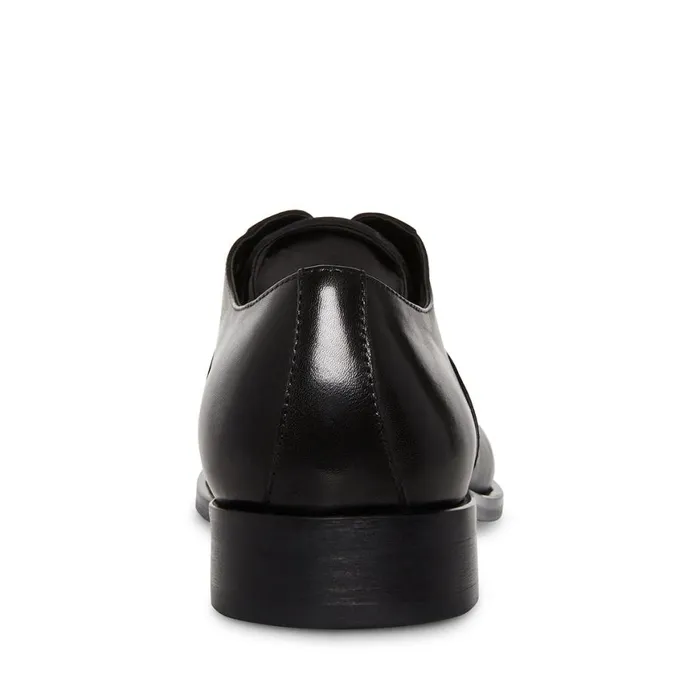 Steve Madden Princeton Black Leather Mens Dress Steve Madden Princeton Black Leather Mens Dress