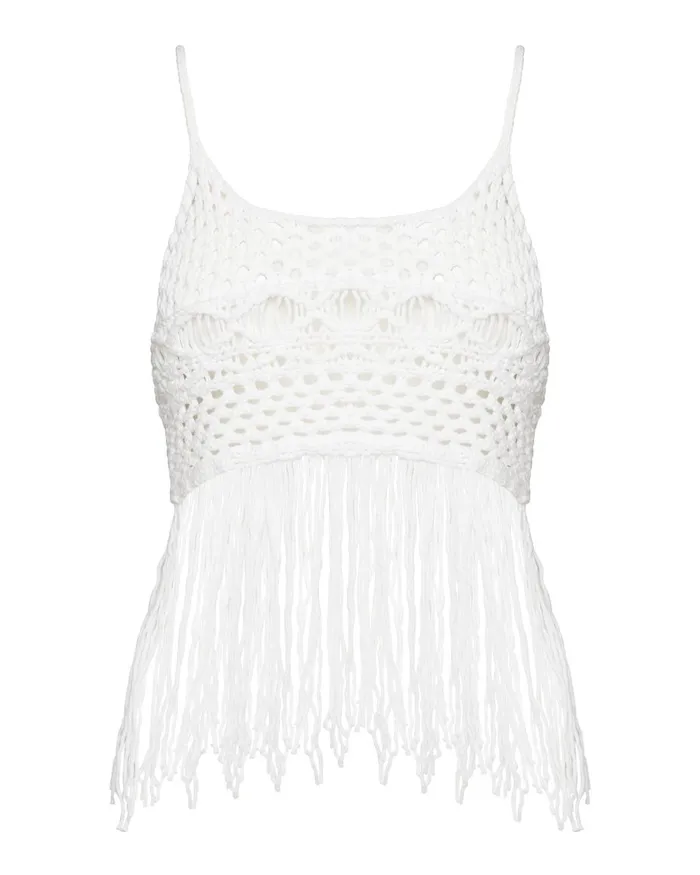 Steve Madden Ria Top White Womens Tops and Shirts