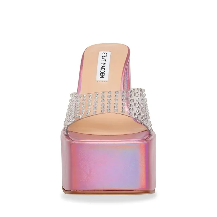Steve Madden Ruby Iridescent Womens Heels