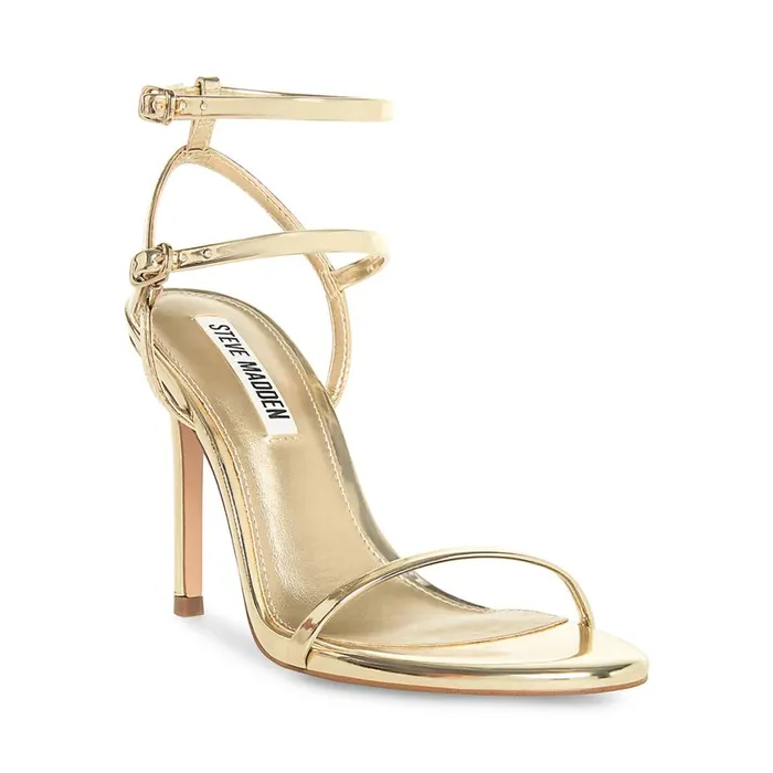 Steve Madden Theresa Champagne Womens Heels