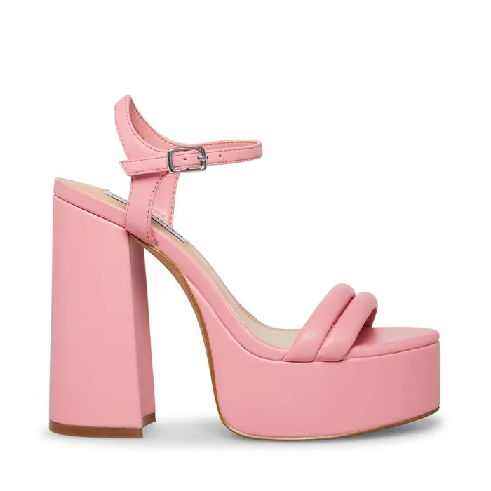 Steve Madden Tille Pink Womens Heels
