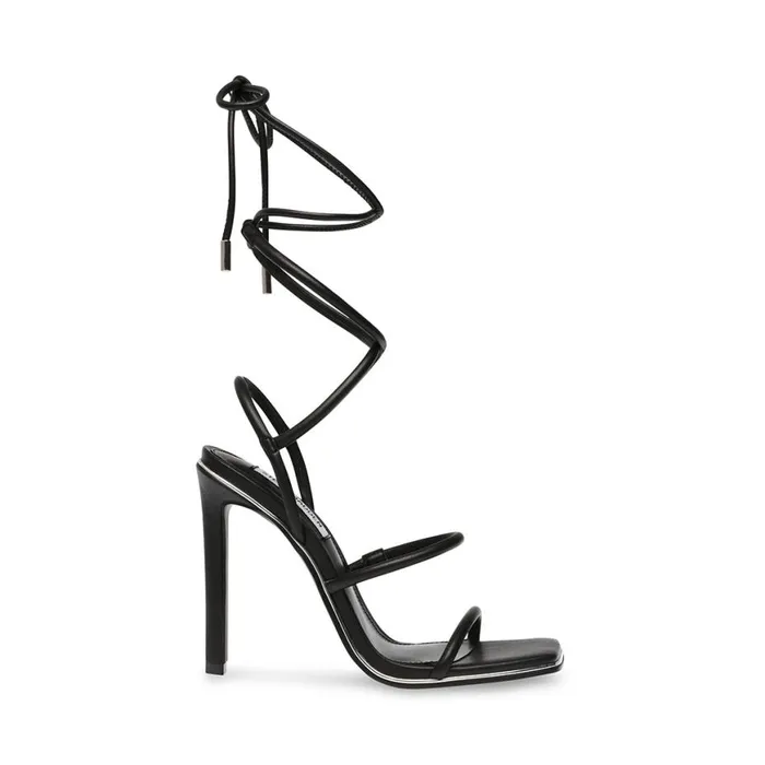 Steve Madden Unfold Black Womens Heels