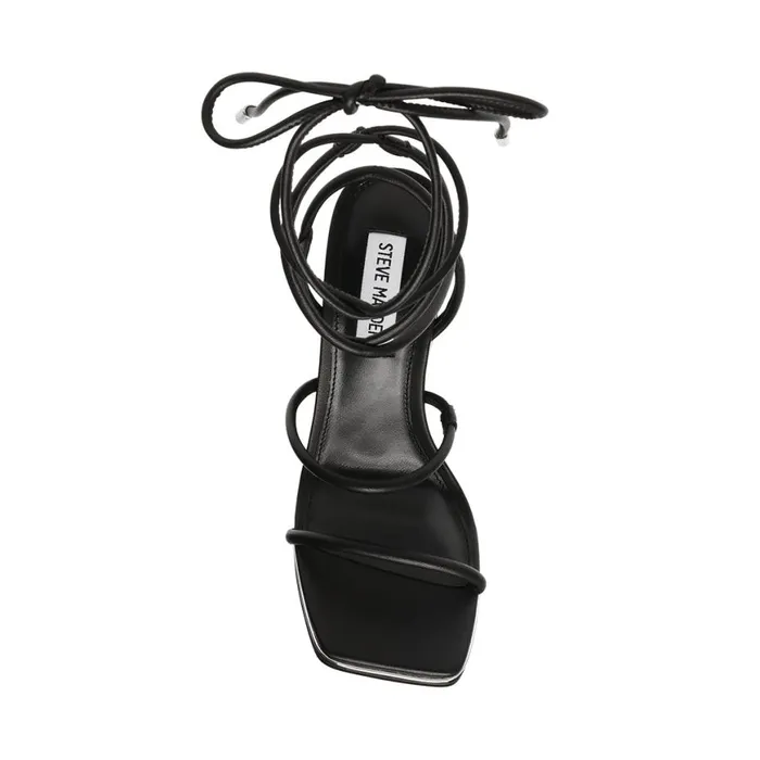 Steve Madden Unfold Black Womens Heels