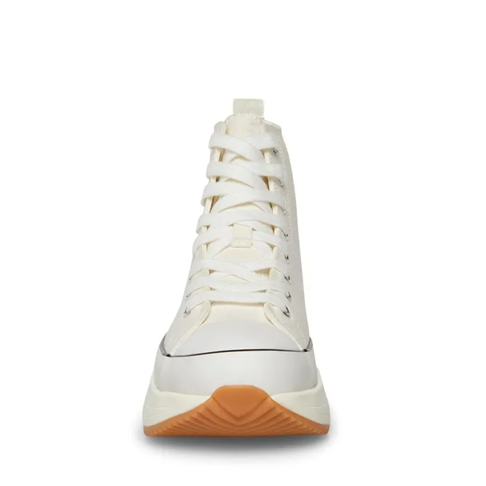 Steve Madden Winston White Womens Sneakers