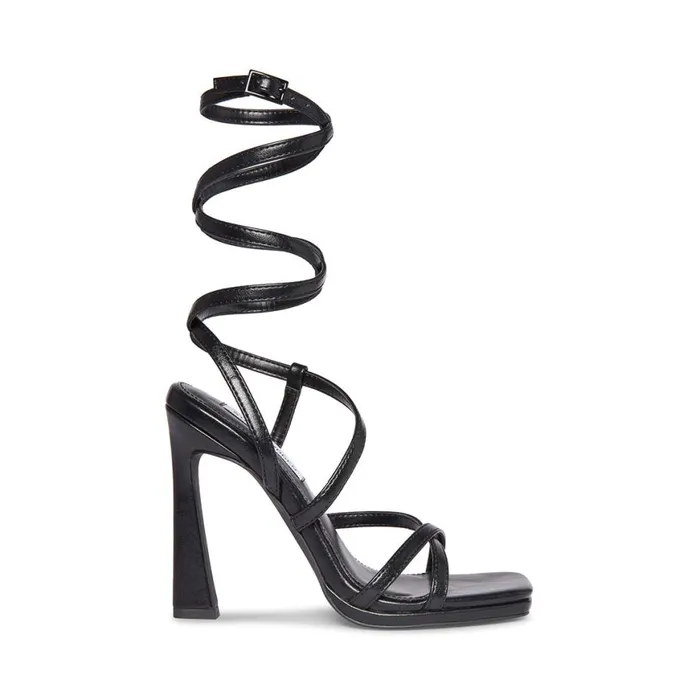 Steve Madden Zenna Black Womens Heels