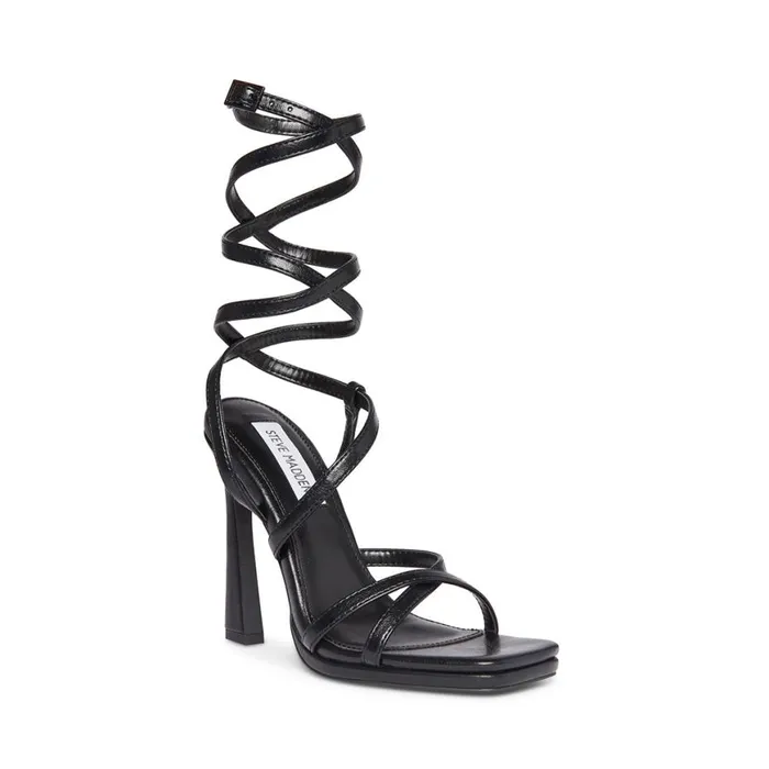 Steve Madden Zenna Black Womens Heels