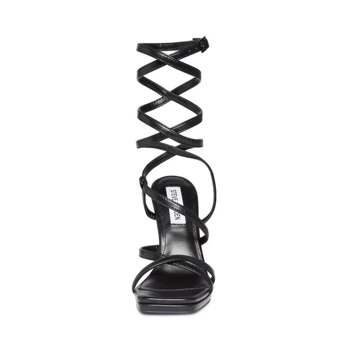 Steve Madden Zenna Black Womens Heels