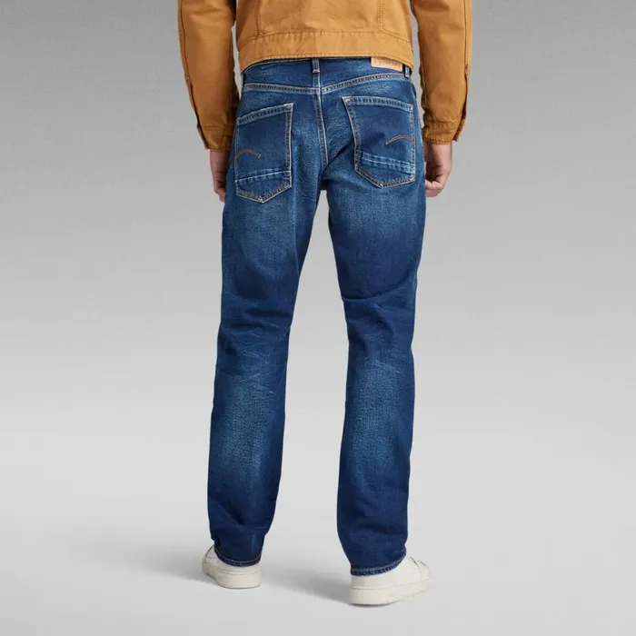 Straight Men GStar RAW Dakota Regular Straight Jeans Worn In Dusk Blue