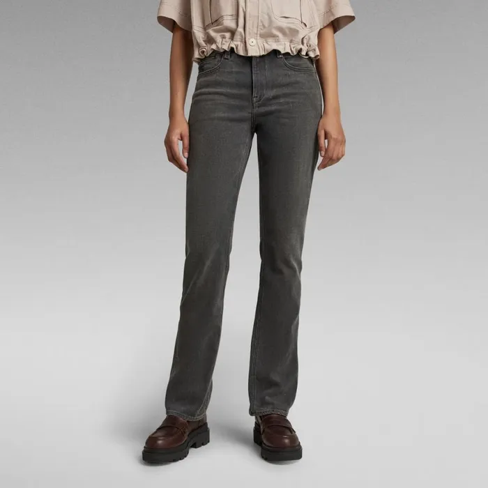 Straight Women GStar RAW Noxer Straight Jeans Faded Grey Generation