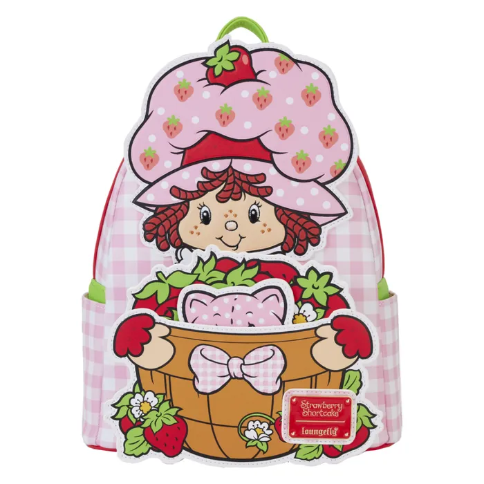 Strawberry Shortcake Exclusive Custard Surprise Cosplay Mini Backpack Unisex Loungefly Backpacks Strawberry Shortcake Exclusive Custard Surprise Cosplay Mini Backpack Unisex Loungefly Backpacks