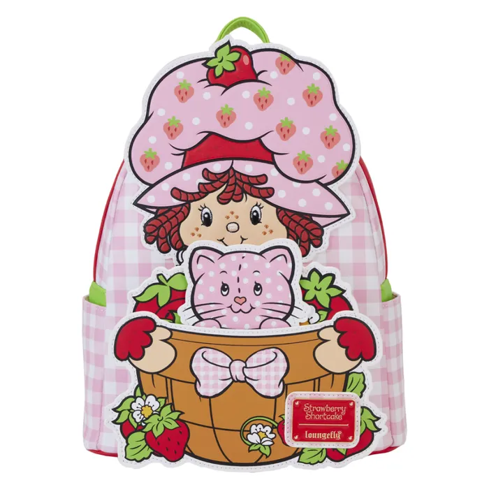 Strawberry Shortcake Exclusive Custard Surprise Cosplay Mini Backpack Unisex Loungefly Backpacks Strawberry Shortcake Exclusive Custard Surprise Cosplay Mini Backpack Unisex Loungefly Backpacks