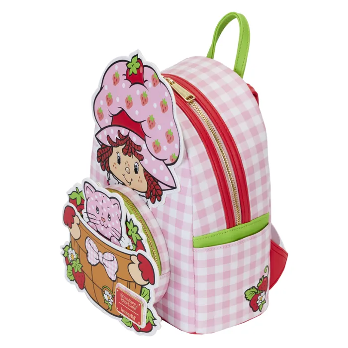 Strawberry Shortcake Exclusive Custard Surprise Cosplay Mini Backpack Unisex Loungefly Backpacks Strawberry Shortcake Exclusive Custard Surprise Cosplay Mini Backpack Unisex Loungefly Backpacks