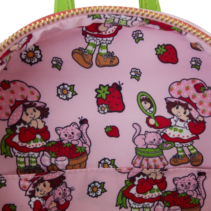 Strawberry Shortcake Exclusive Custard Surprise Cosplay Mini Backpack Unisex Loungefly Backpacks Strawberry Shortcake Exclusive Custard Surprise Cosplay Mini Backpack Unisex Loungefly Backpacks