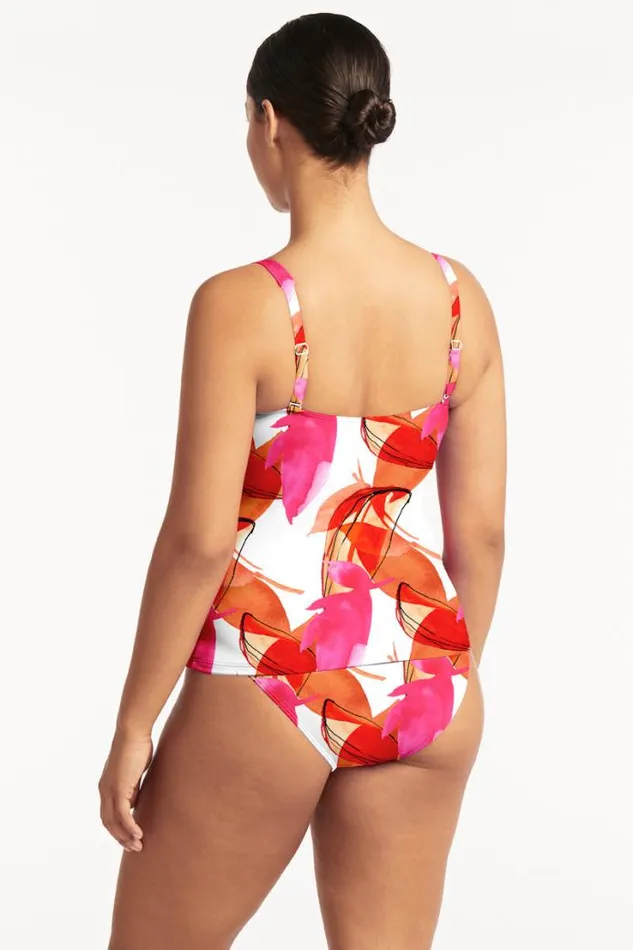 Sublime Twist Front Tankini Sublime Flame Women Sea Level Tankinis and Singlets Sublime Twist Front Tankini Sublime Flame Women Sea Level Tankinis and Singlets