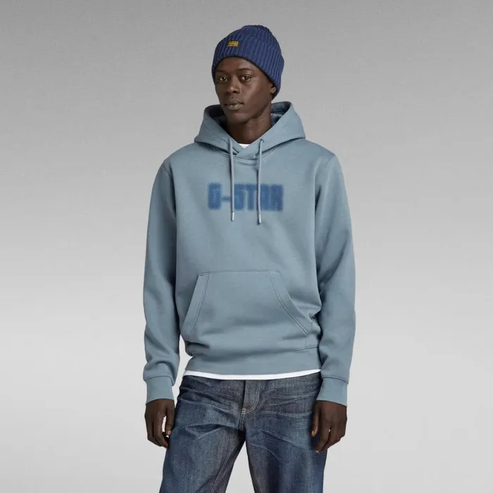 Sweatshirts and Hoodies Men GStar RAW Dotted Hooded Sweater Axis