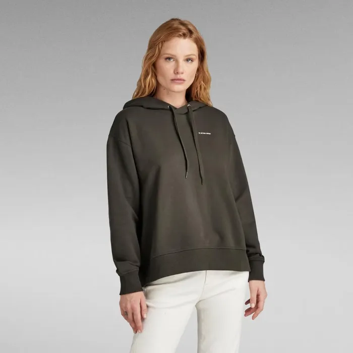 Sweatshirts and Hoodies Women GStar RAW Graphic Core Hooded Sweater Asfalt