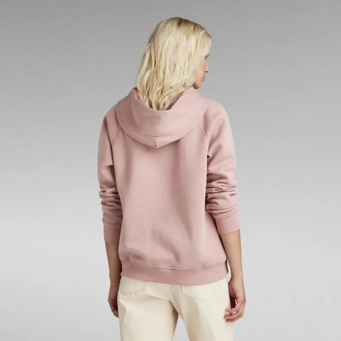 Sweatshirts and Hoodies Women GStar RAW Look Book Graphic Hoodie Light Berry Mist