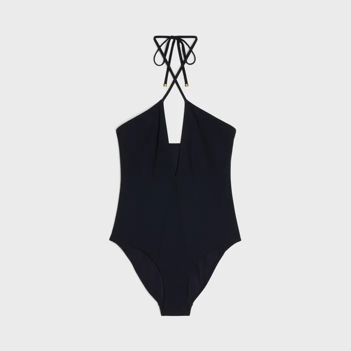 Swimsuit In Matte Jersey Black Women CELINE SWIMWEAR AND LINGERIE