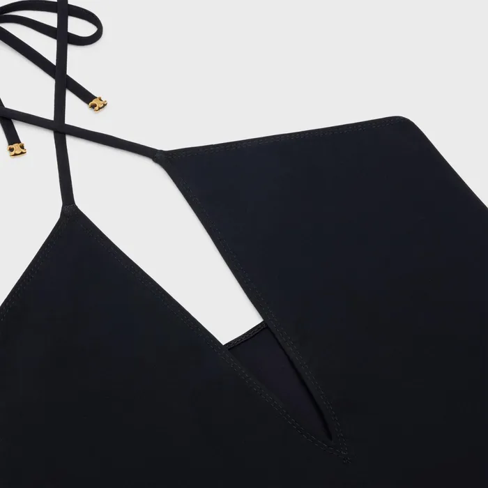 Swimsuit In Matte Jersey Black Women CELINE SWIMWEAR AND LINGERIE