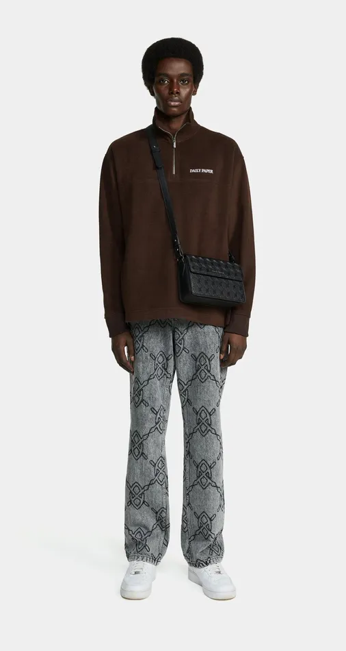 Syrup Brown Ramat Sweater Men Daily Paper Hoodies and Sweaters