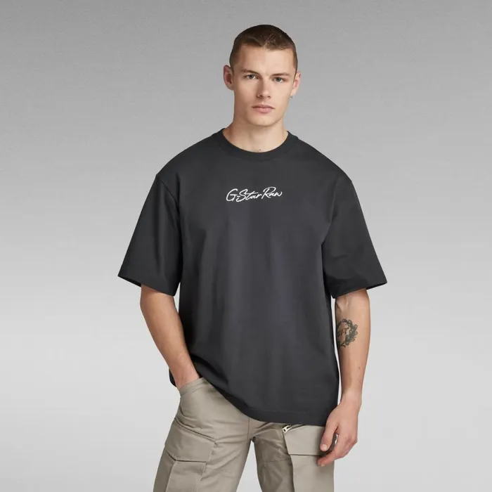 TShirts and Polos Men GStar RAW Autograph Boxy TShirt Shadow