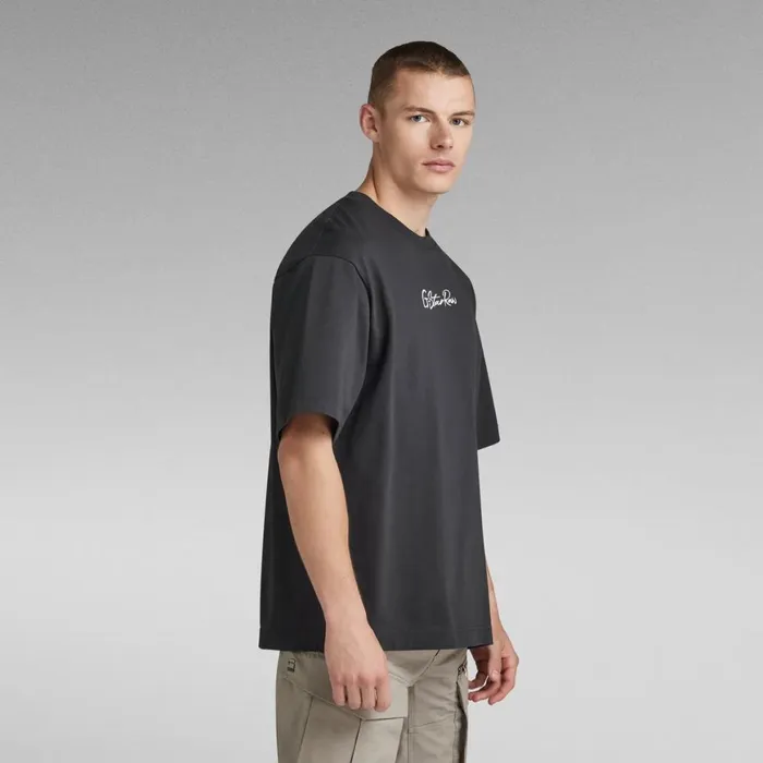 TShirts and Polos Men GStar RAW Autograph Boxy TShirt Shadow
