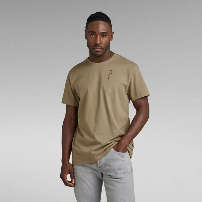 TShirts and Polos Men GStar RAW Back Graphic Text TShirt Shamrock