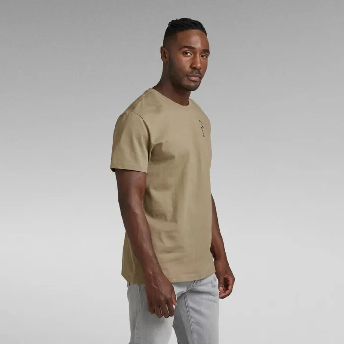 TShirts and Polos Men GStar RAW Back Graphic Text TShirt Shamrock