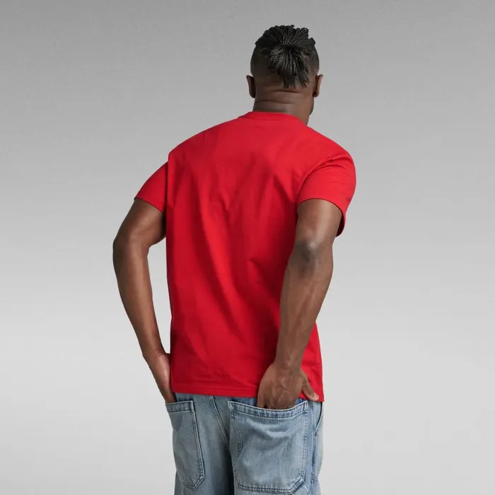TShirts and Polos Men GStar RAW Chest Graphic TShirt Dark Flame