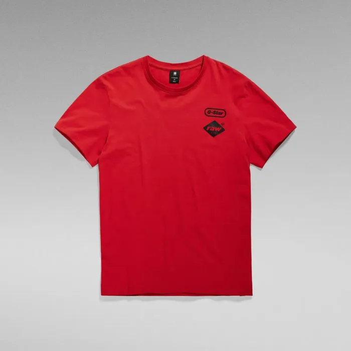 TShirts and Polos Men GStar RAW Chest Graphic TShirt Dark Flame