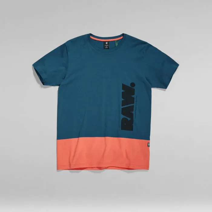 TShirts and Polos Men GStar RAW Color Block RAW TShirt Nitro