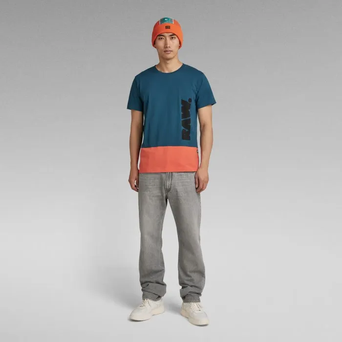 TShirts and Polos Men GStar RAW Color Block RAW TShirt Nitro