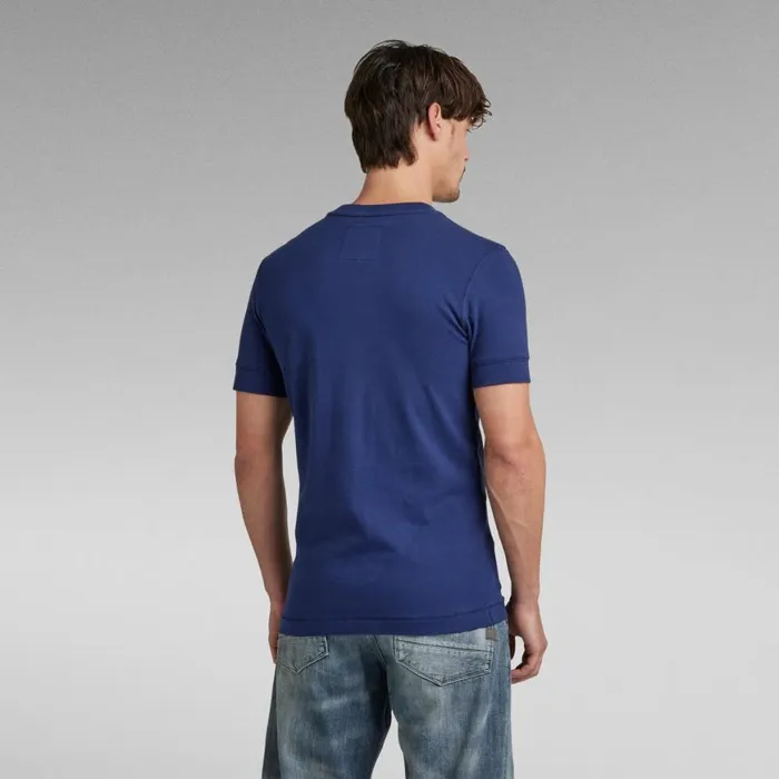 TShirts and Polos Men GStar RAW Felt Applique Tshirt Imperial Blue