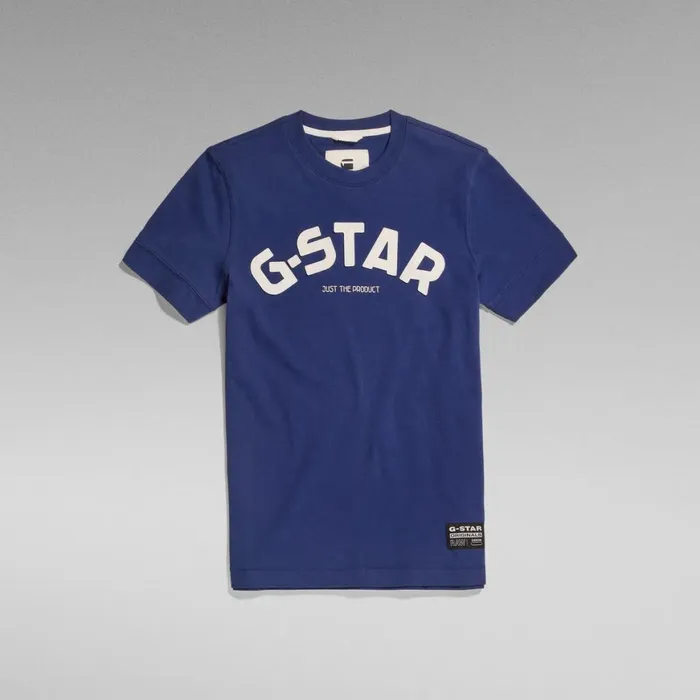 TShirts and Polos Men GStar RAW Felt Applique Tshirt Imperial Blue
