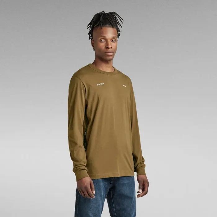 TShirts and Polos Men GStar RAW Logo Tape TShirt Rain Drum
