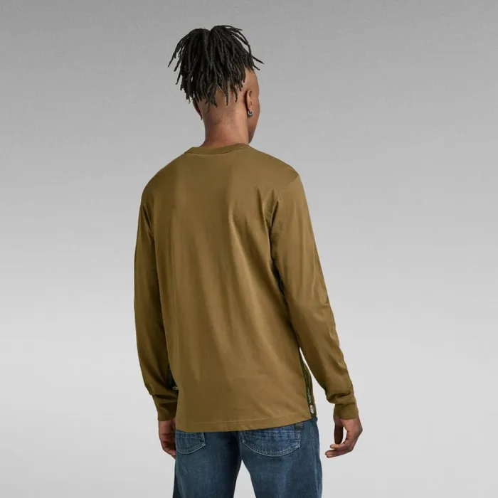 TShirts and Polos Men GStar RAW Logo Tape TShirt Rain Drum